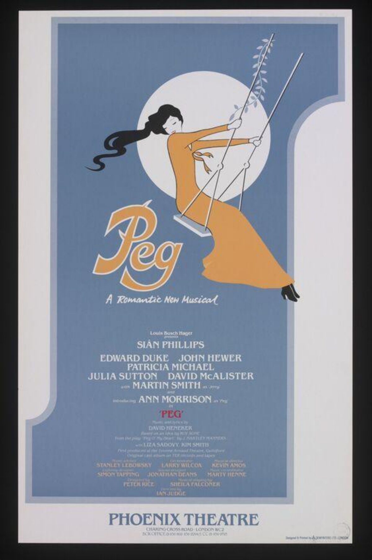 Peg Romantic Musical Theatre Poster