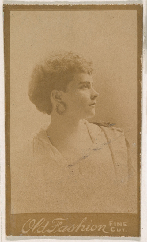 Vintage Profile Portrait of a Woman