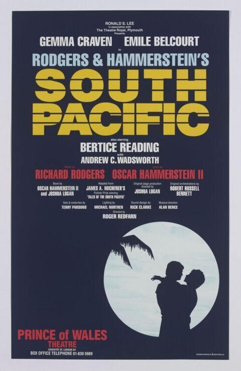 South Pacific Theatre Poster