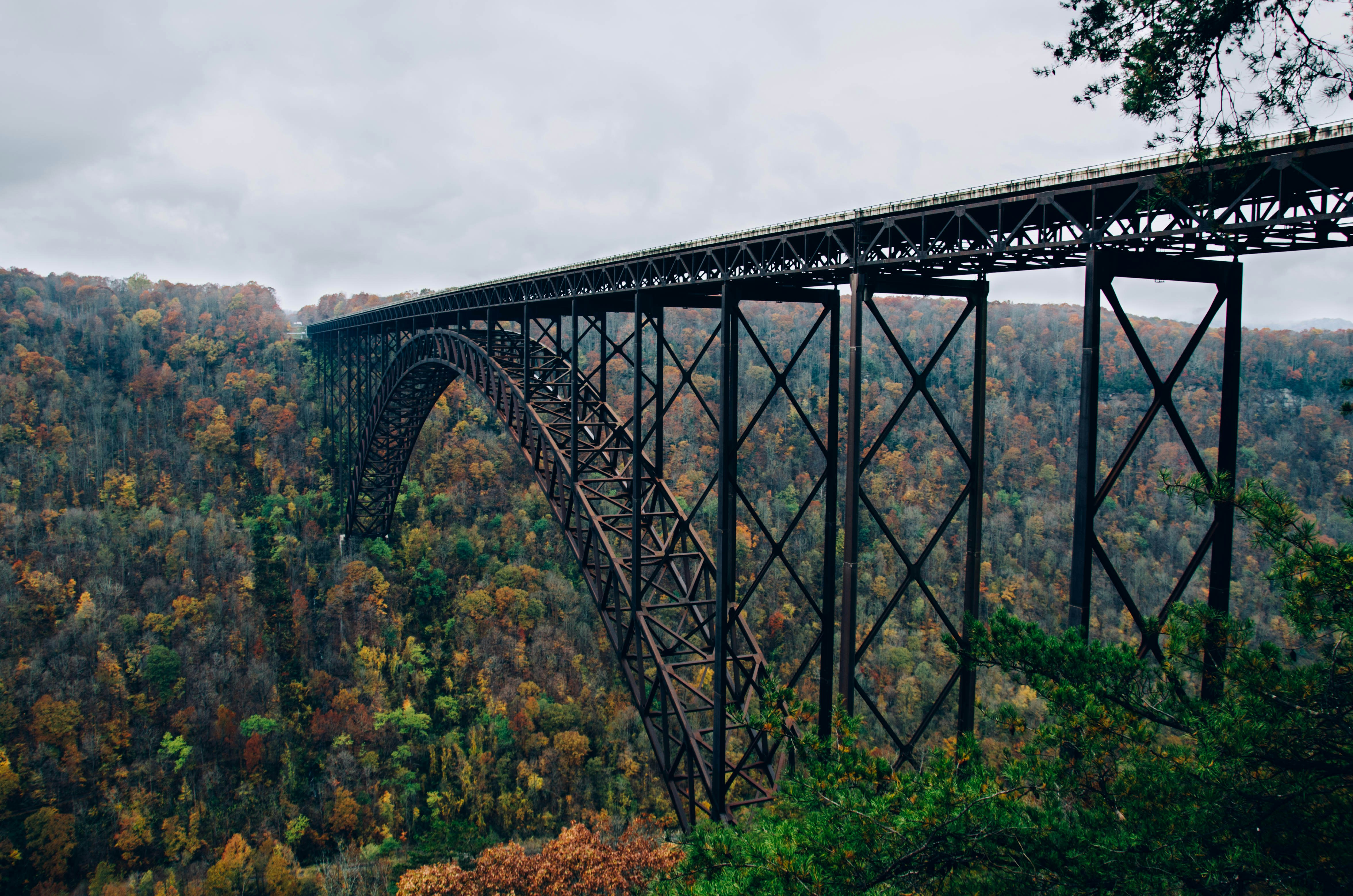 New River Gorge Bridge in Autumn