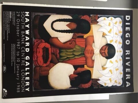 Diego Rivera Exhibition Poster