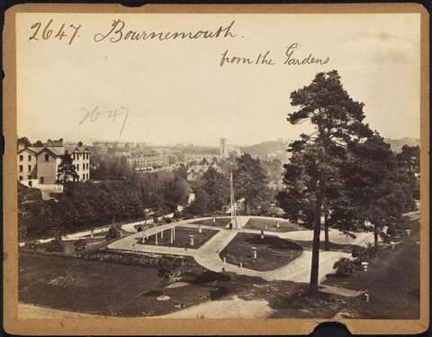 Bournemouth View from the Gardens