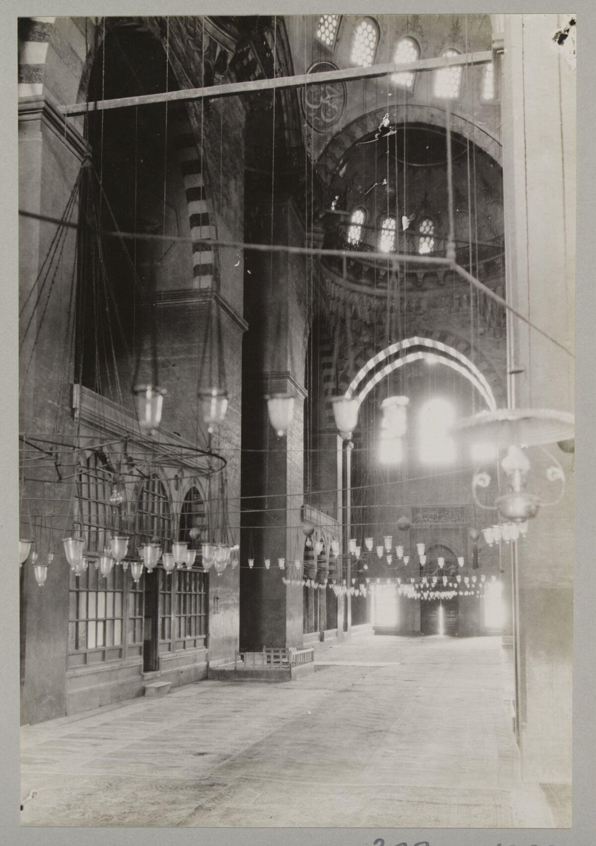 Vintage Mosque Interior View