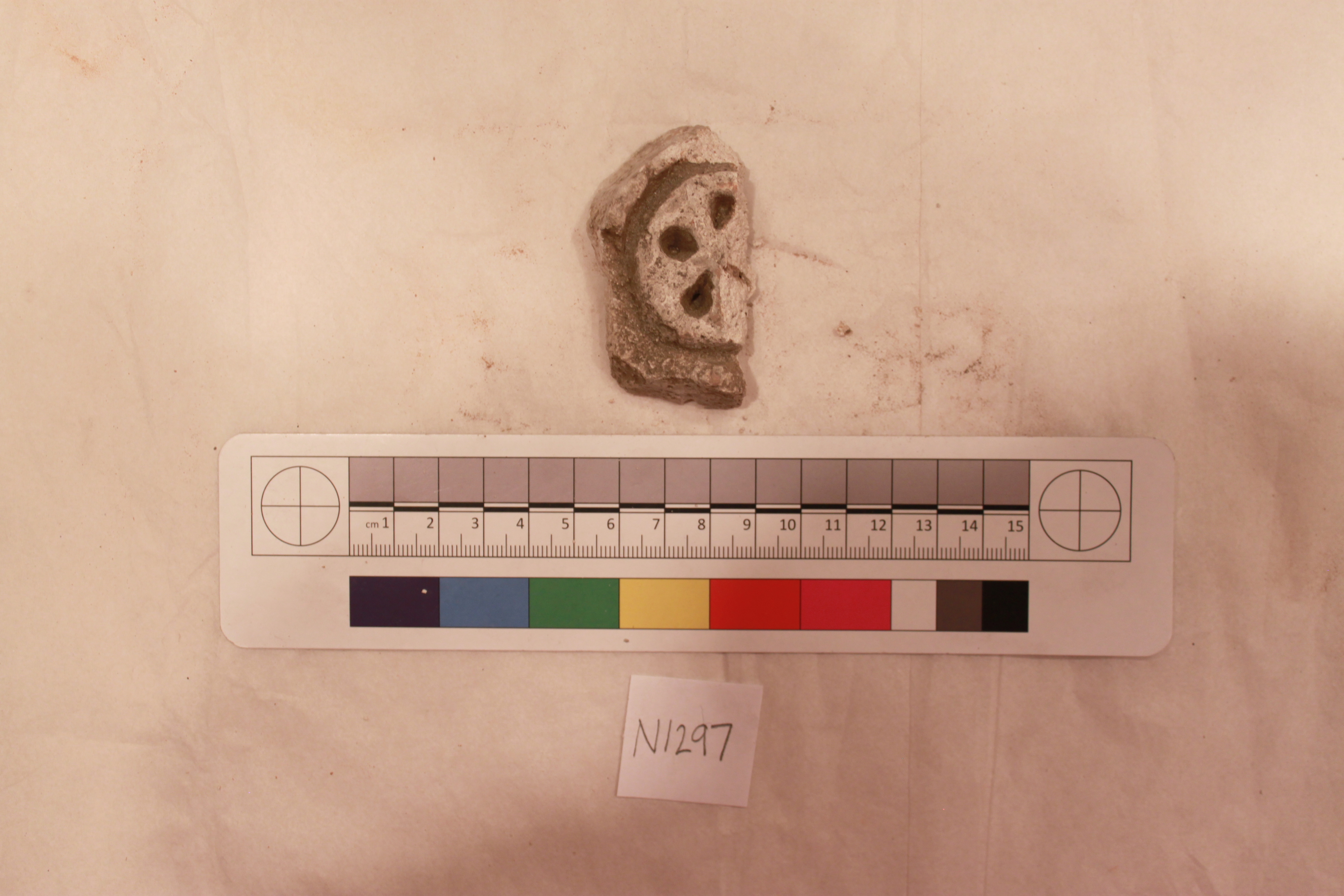 Archaeological Artifact Fragment Sample