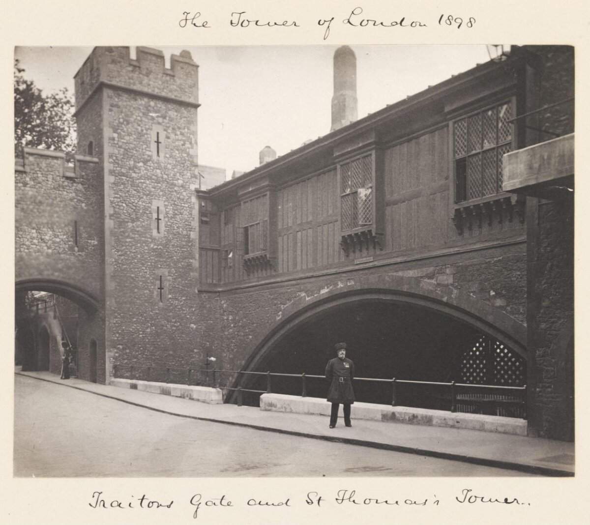 1898 Traitors Gate Tower of London