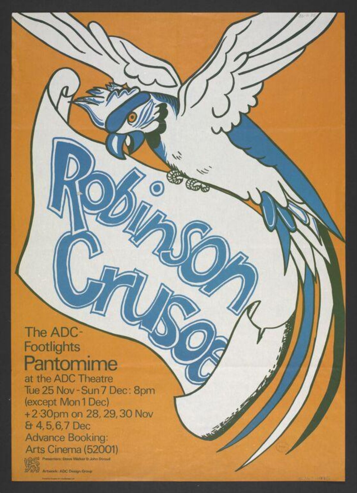 Robinson Crusoe Pantomime Poster