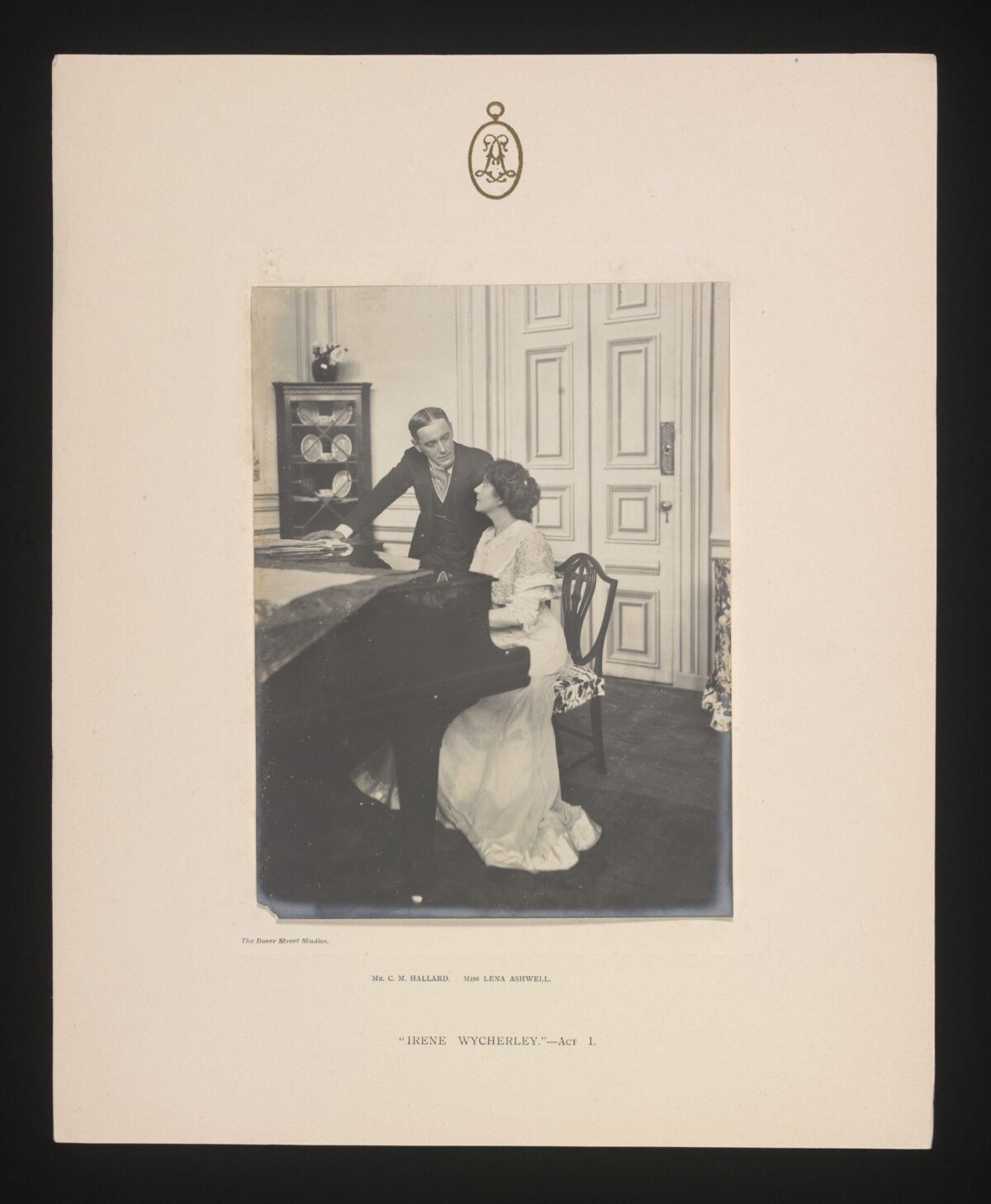 Vintage Stage Photo of Irene Wycherley