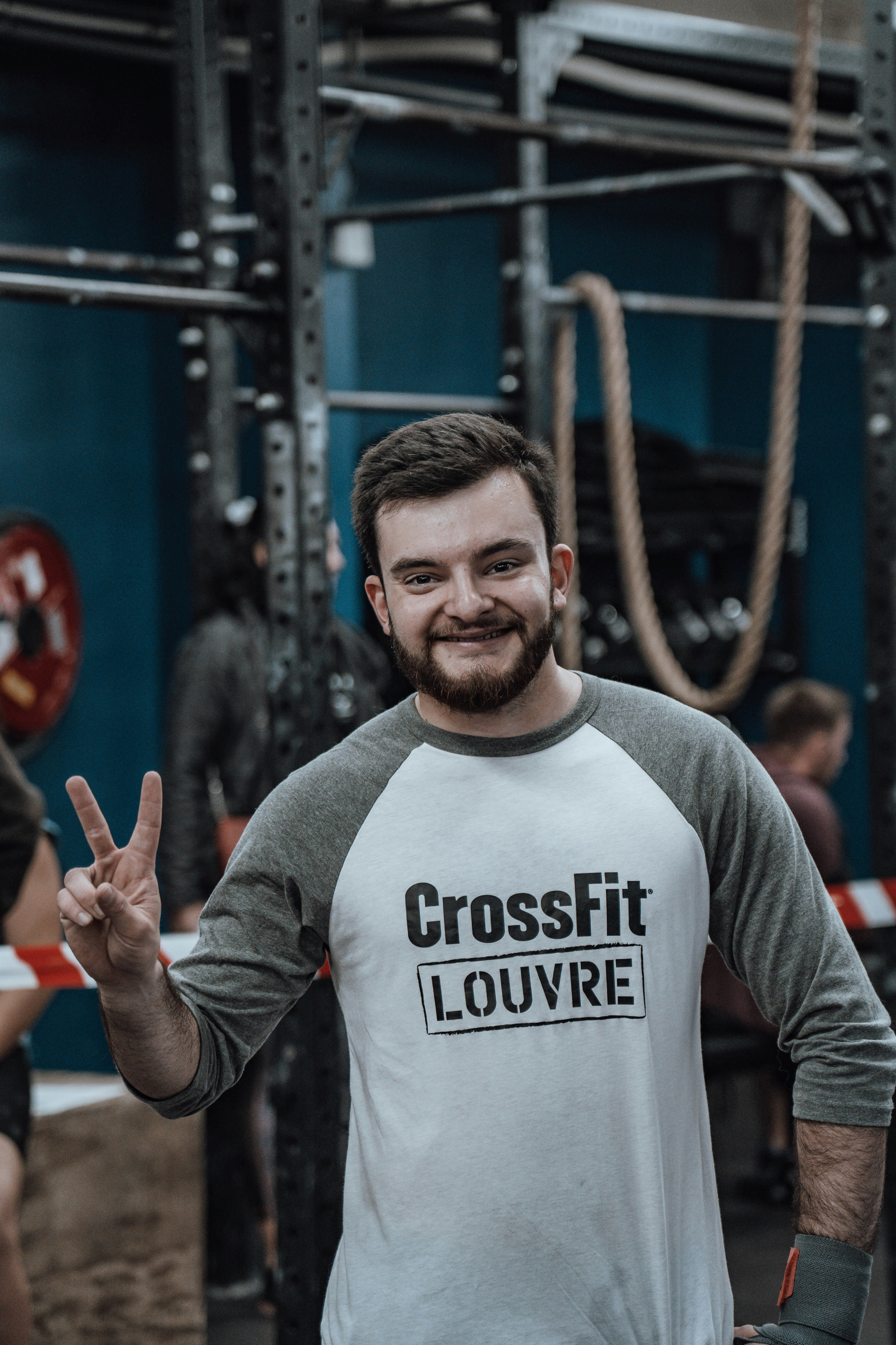 Man at CrossFit Louvre Gym