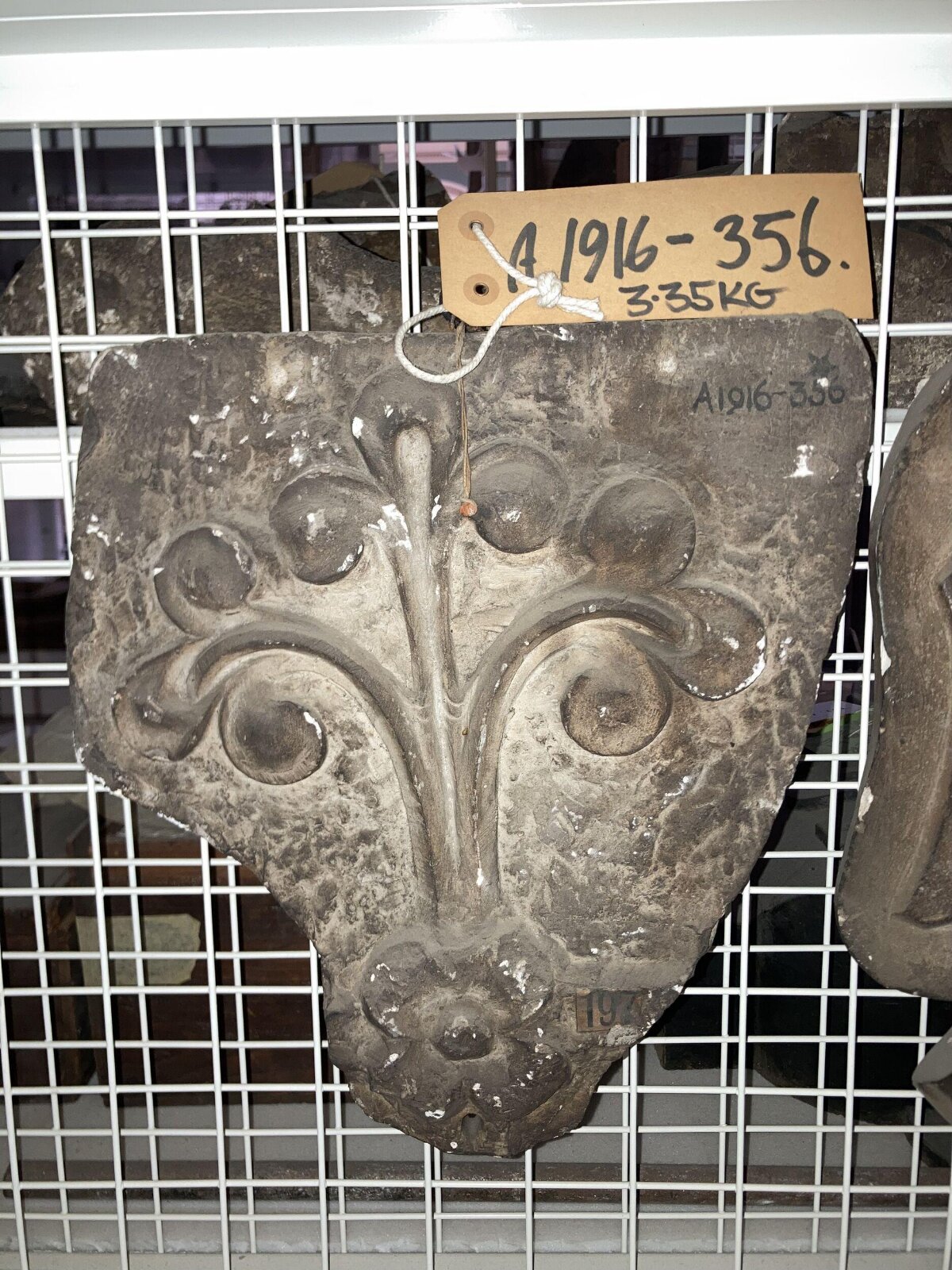 Carved Stone Architectural Fragment