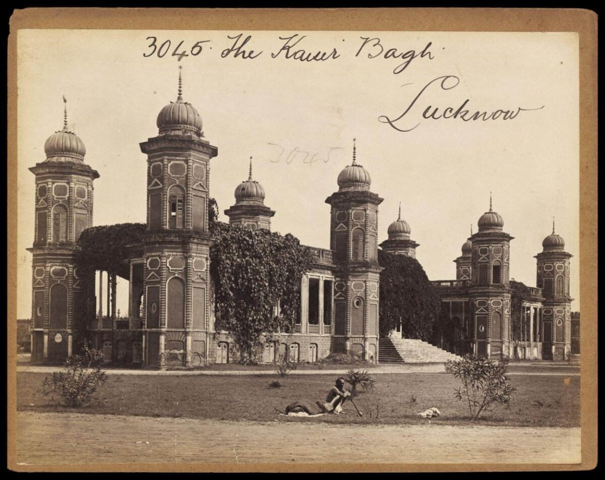 Vintage View of Kauri Bagh Lucknow