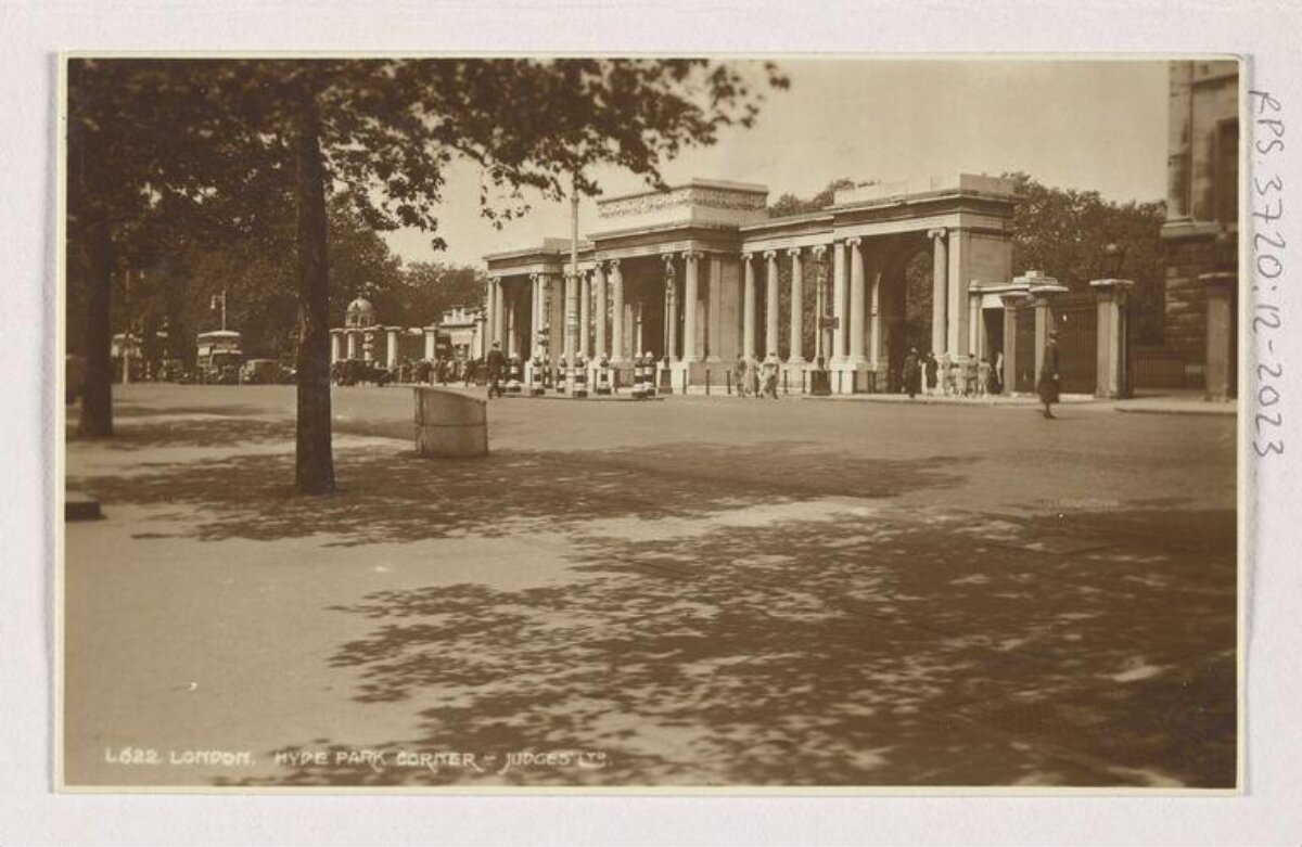 Vintage London Hyde Park Corner