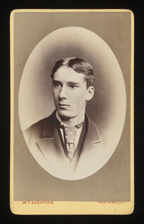 Vintage Portrait of Young Man