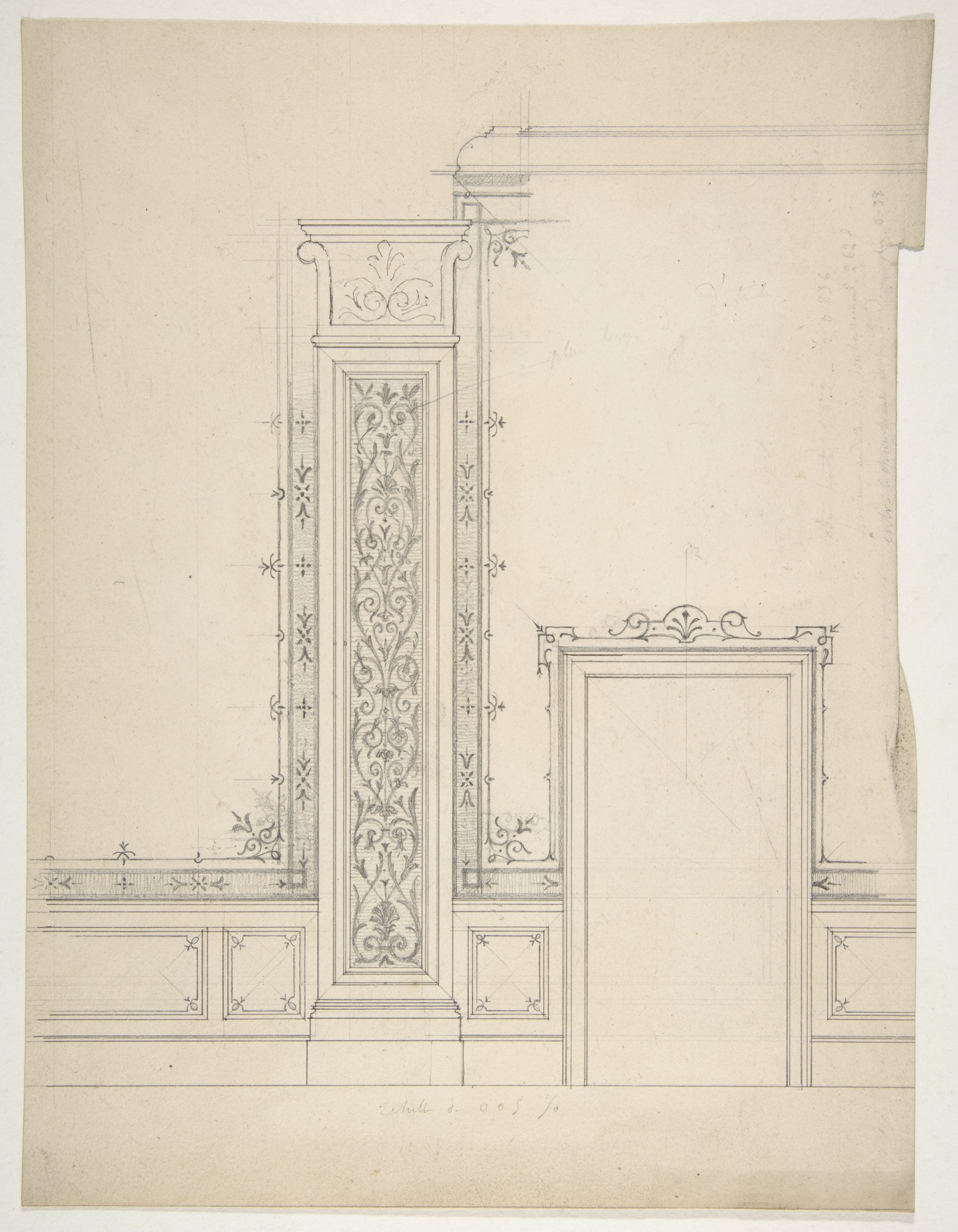 Interior Architectural Decoration Sketch