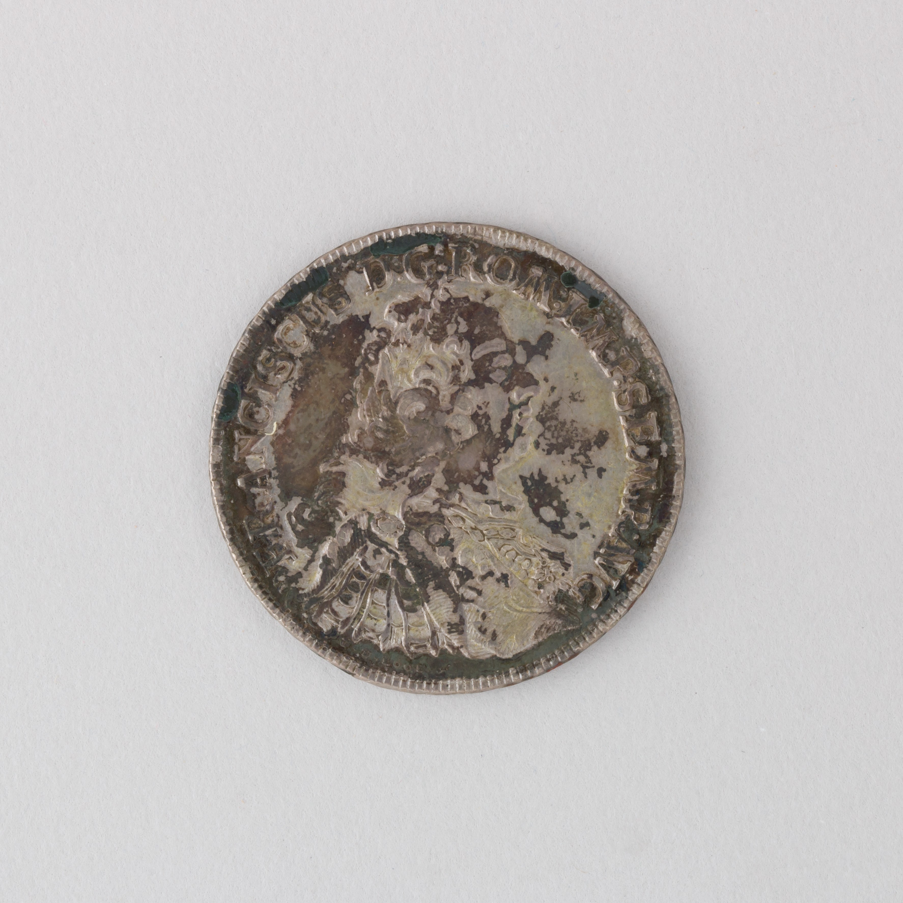 Worn Historical Silver Coin