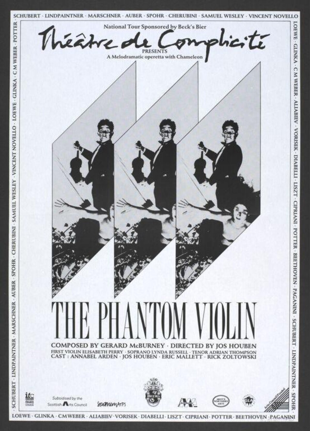 The Phantom Violin Theatre Poster