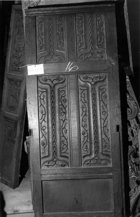 Carved Antique Wooden Door
