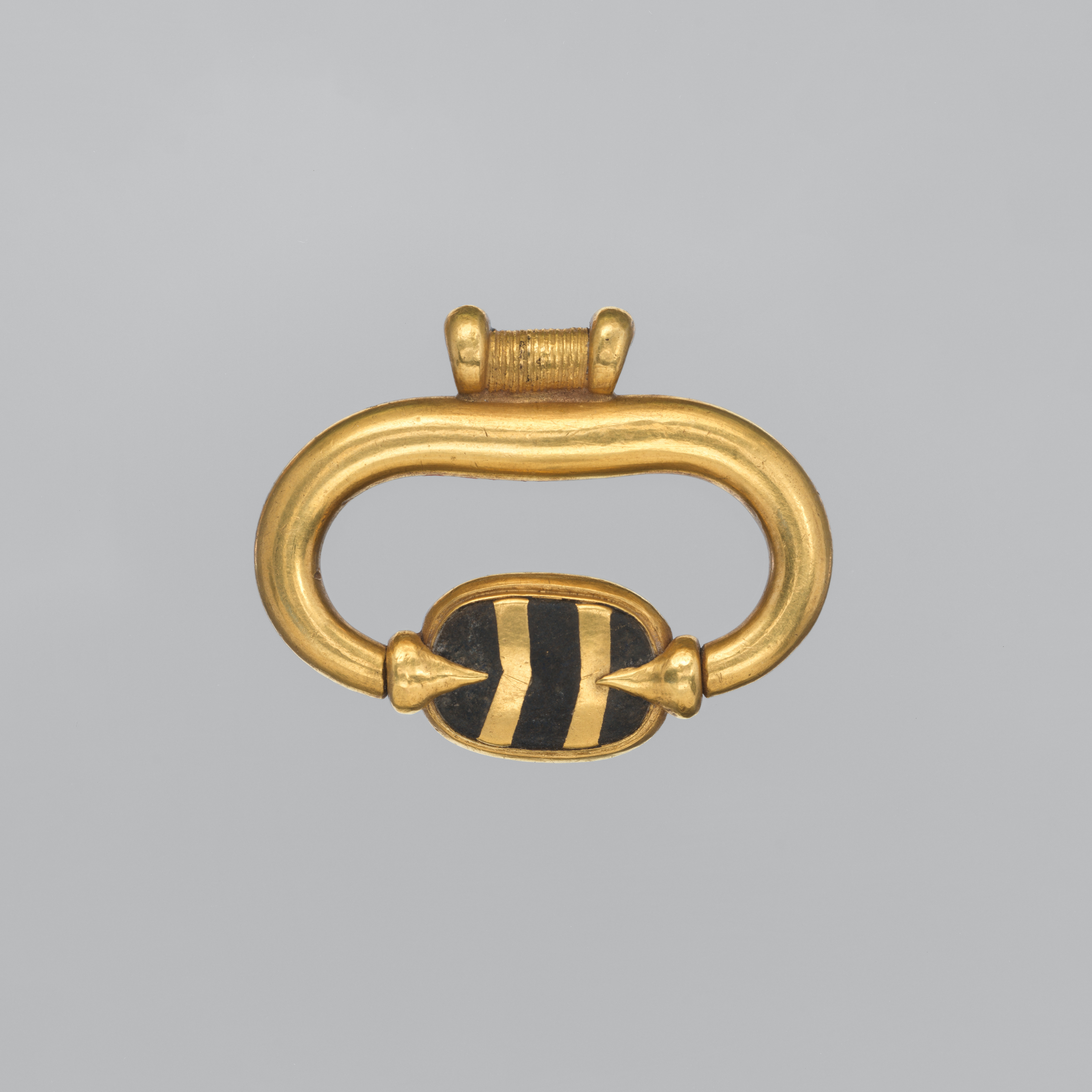 Ancient Inlaid Gold Buckle