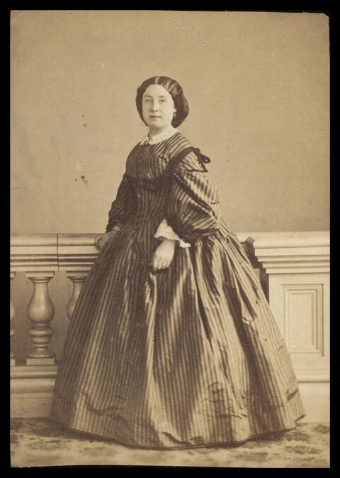 Vintage Portrait of Victorian Woman