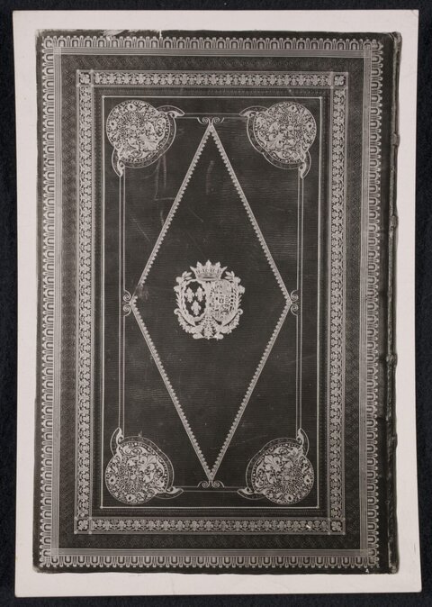 Antique Armorial Book Binding