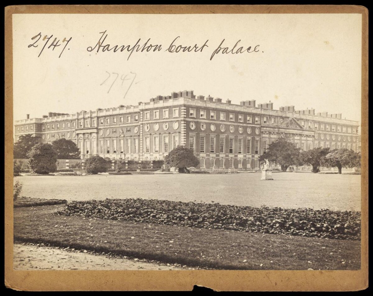 Vintage Photo of Hampton Court Palace