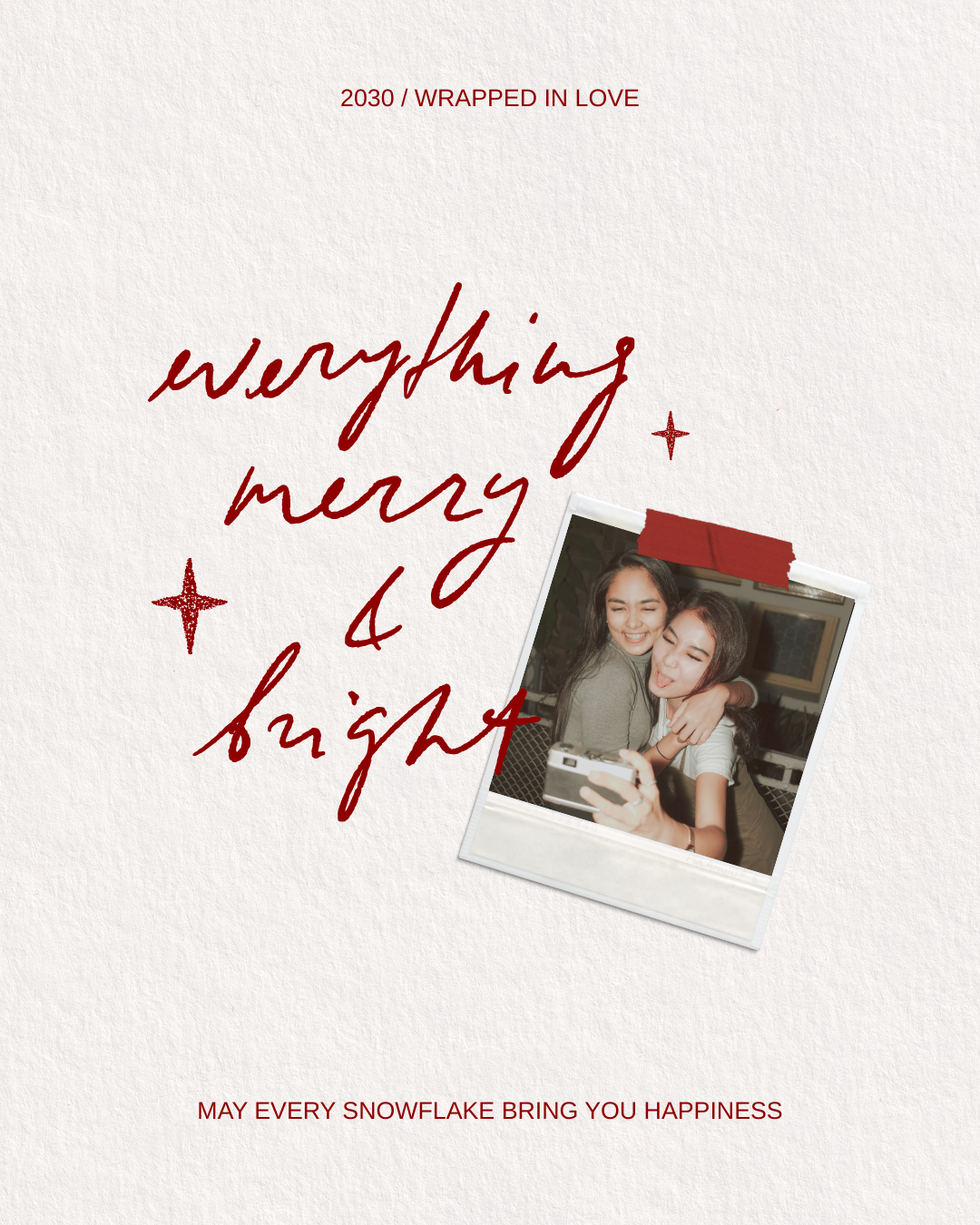 Everything Merry & Bright Holiday Greeting