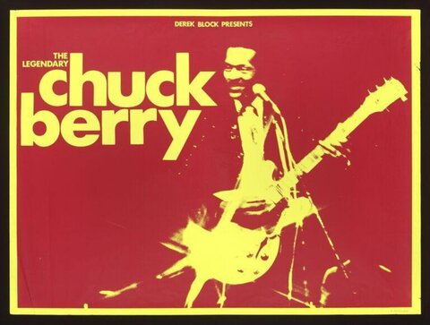 Chuck Berry Concert Poster
