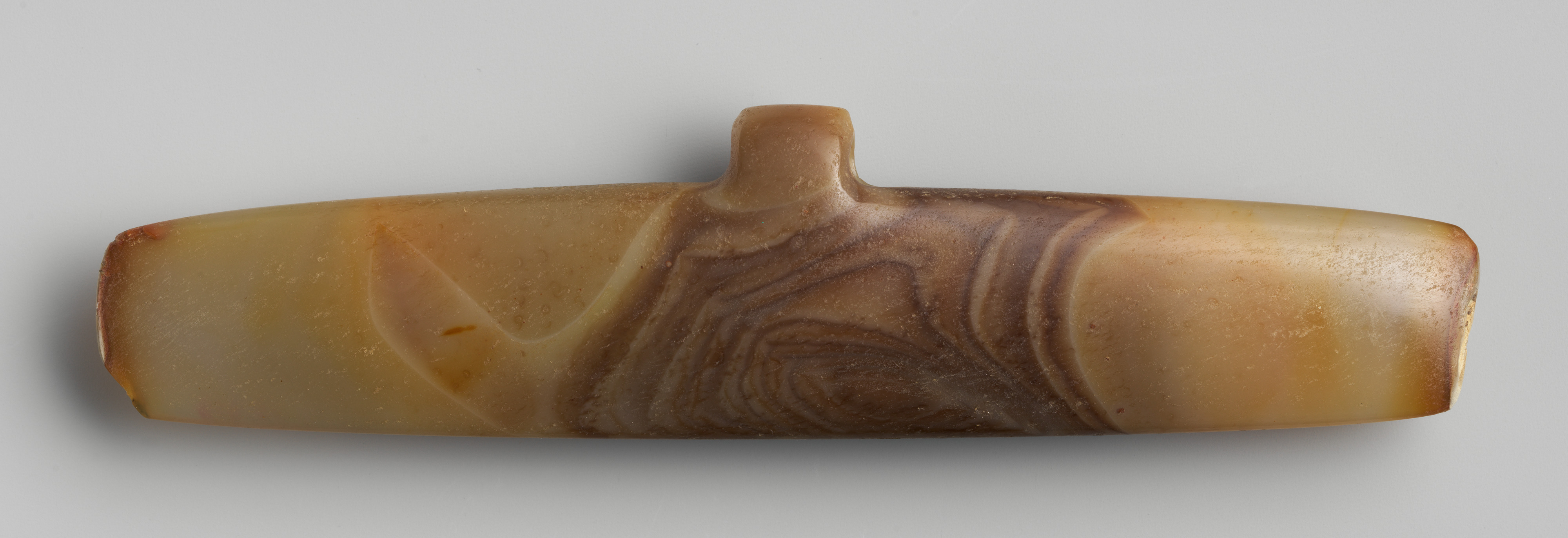 Ancient Polished Banded Agate Artefact