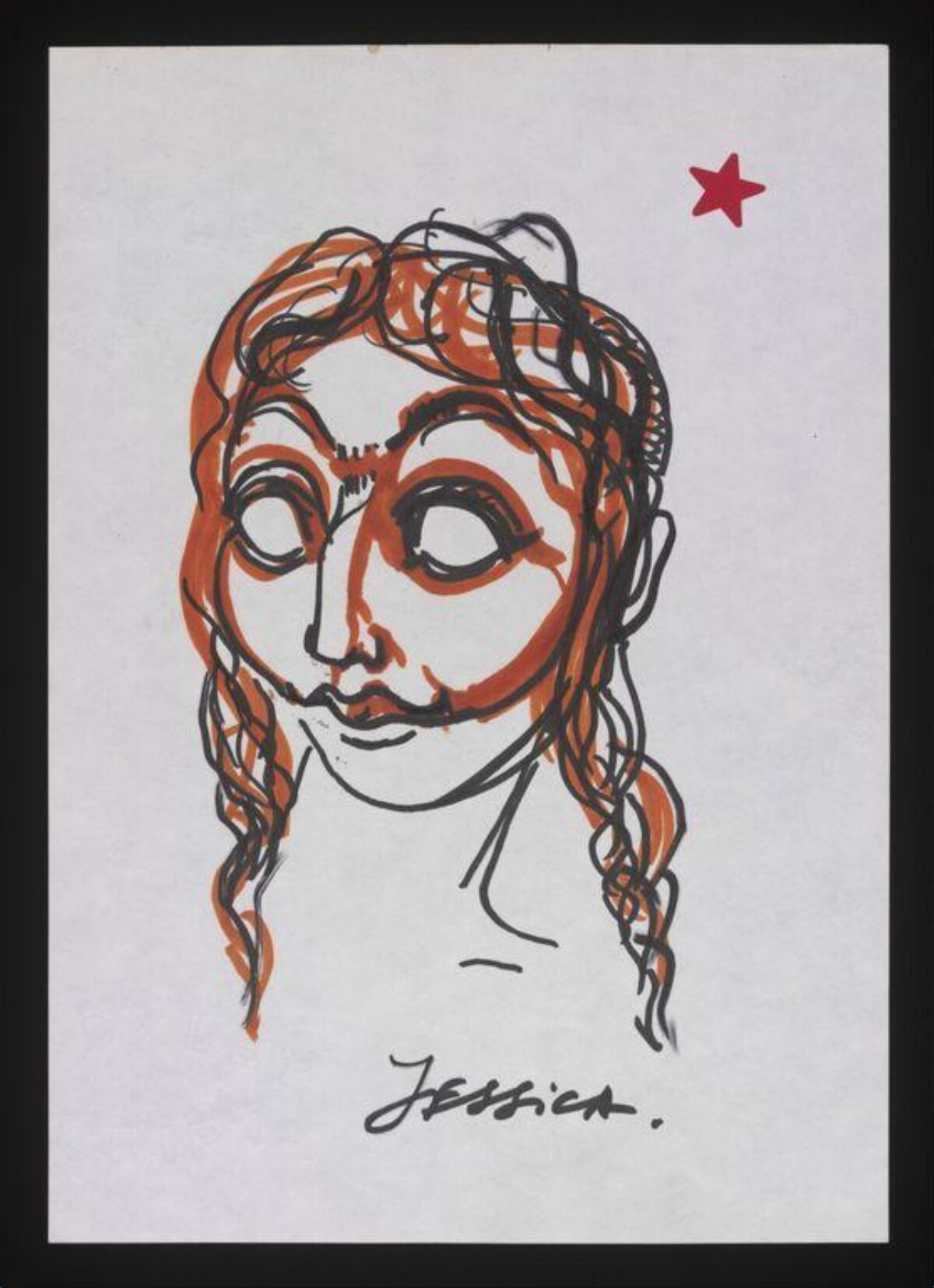 Sketch Portrait of Jessica