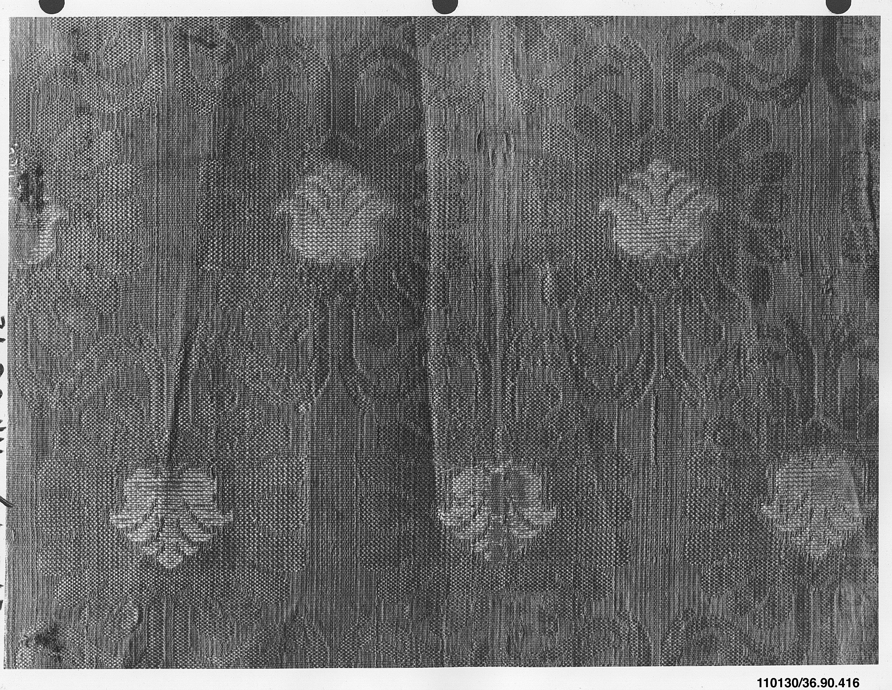 Floral Pattern Woven Textile