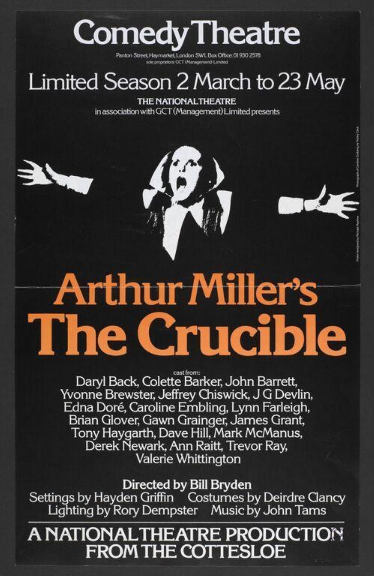 The Crucible Theatre Play Poster