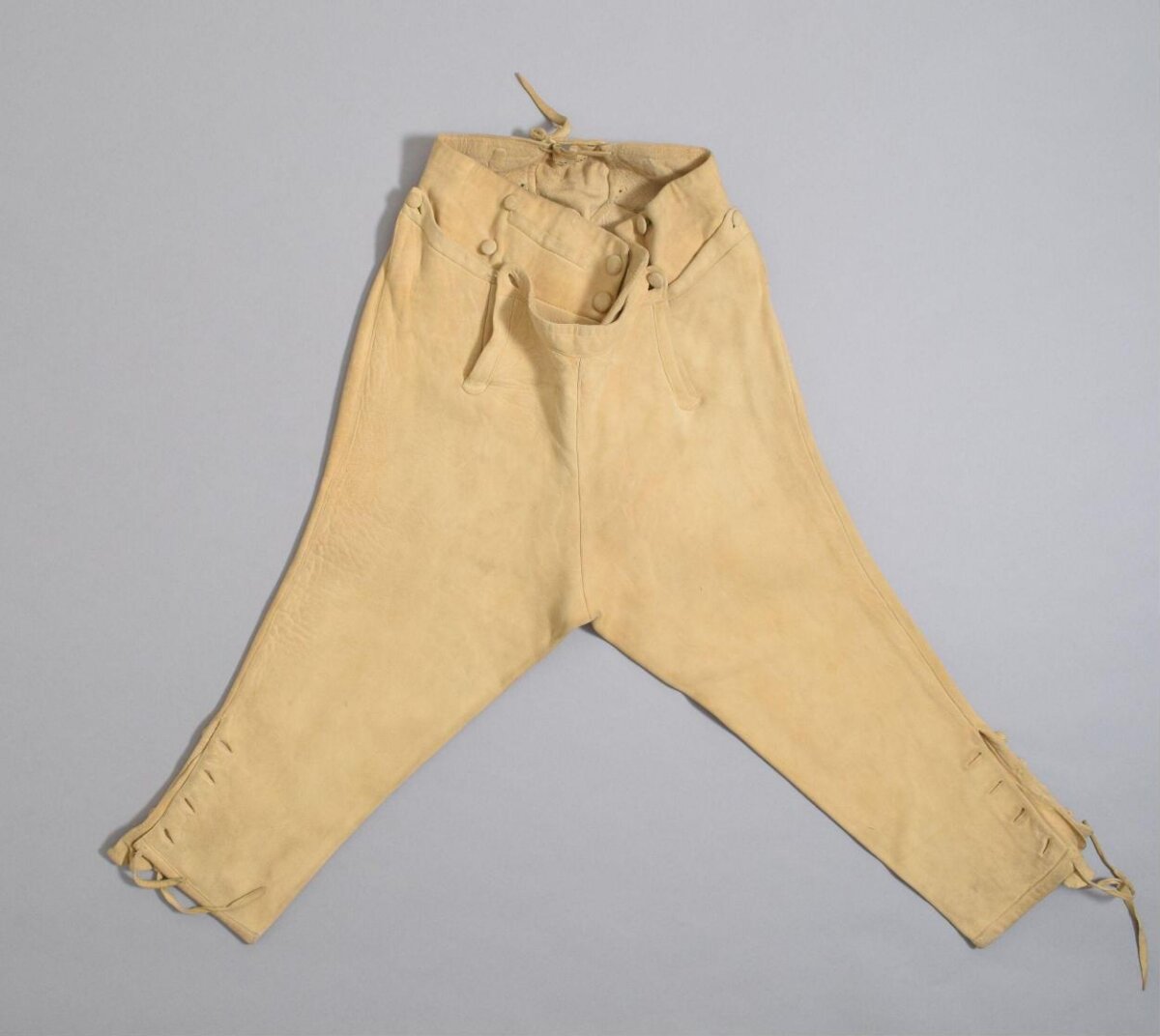 Vintage Light Buckskin Breeches
