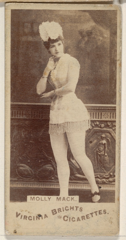 Molly Mack Vintage Cigarette Card