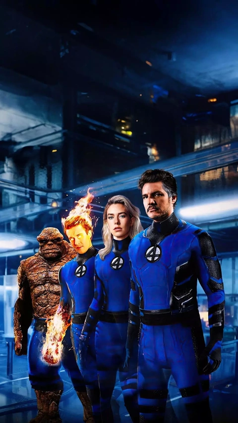 Fantastic Four Team Portrait
