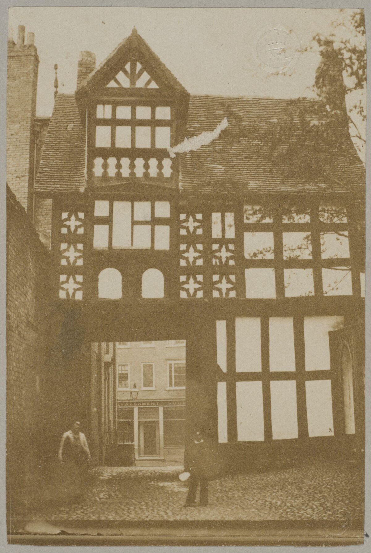 Historic Half-timbered Gateway