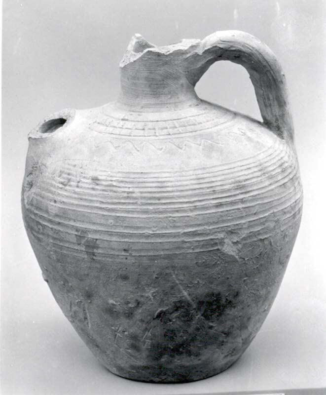 Broken Ancient Pottery Jug
