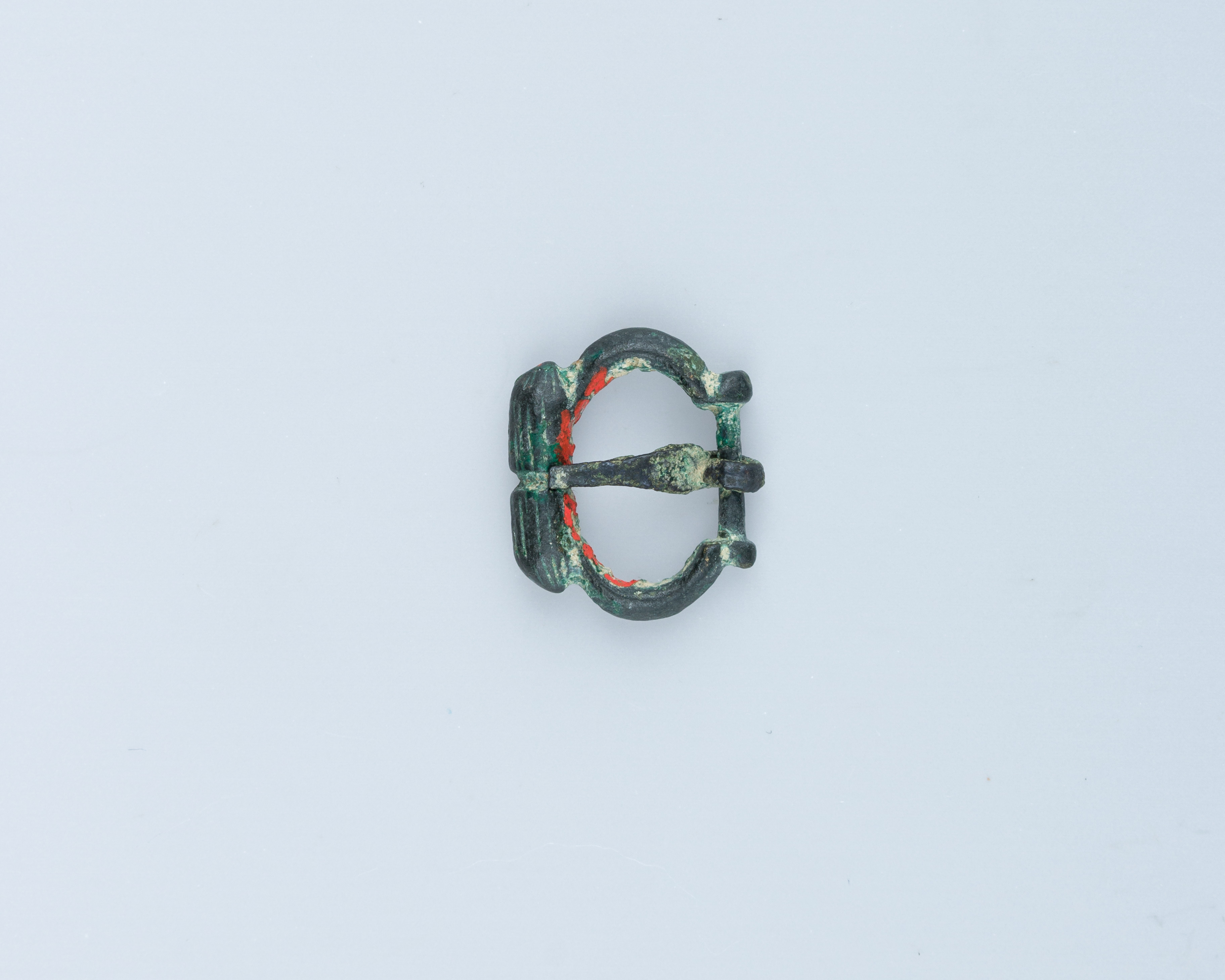Ancient Bronze Buckle Artifact