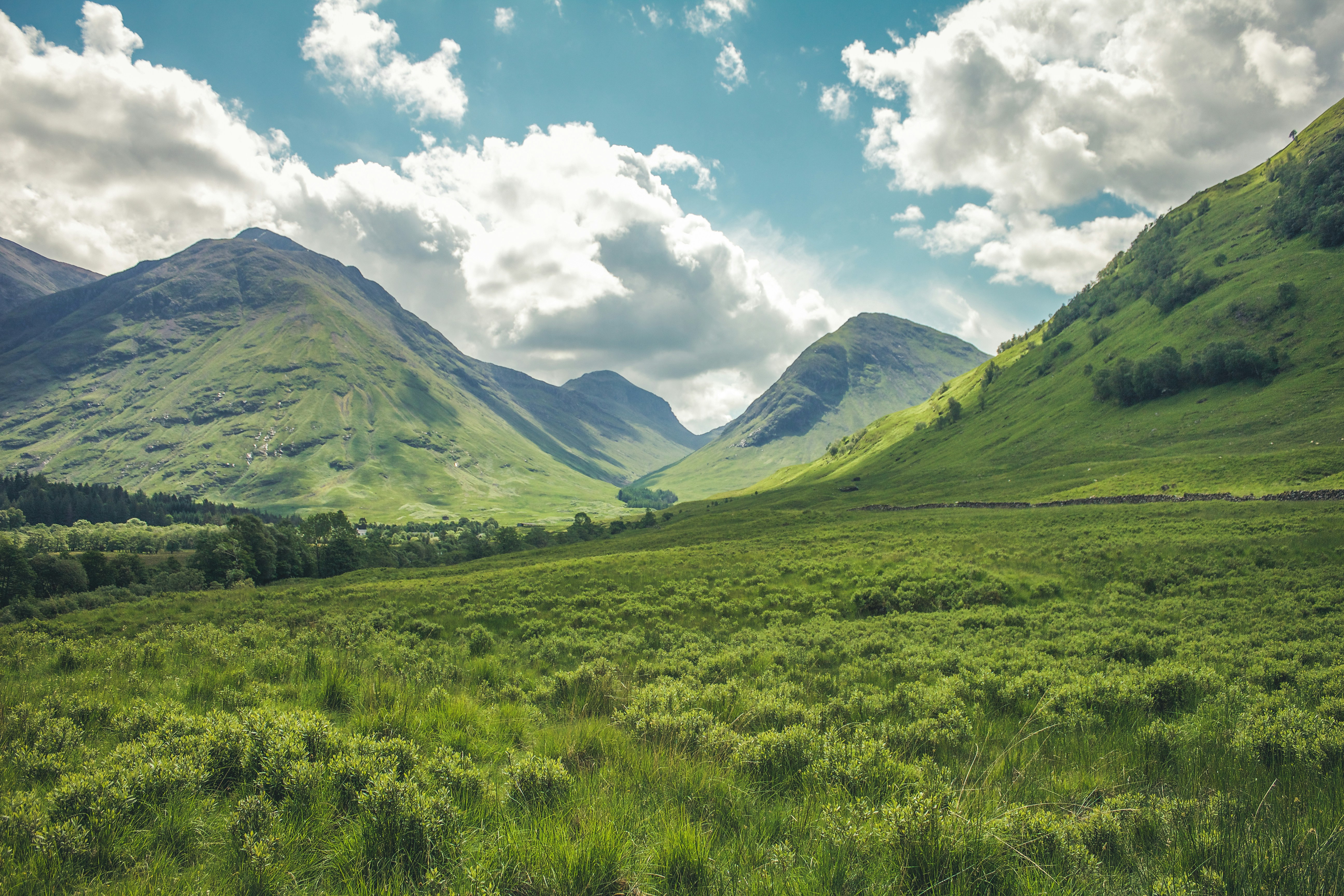 Green Mountain Valley Landscape