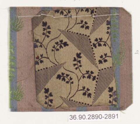 Antique Patterned Textile Fragment