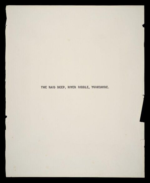 The Raid Deep, River Ribble Caption Page