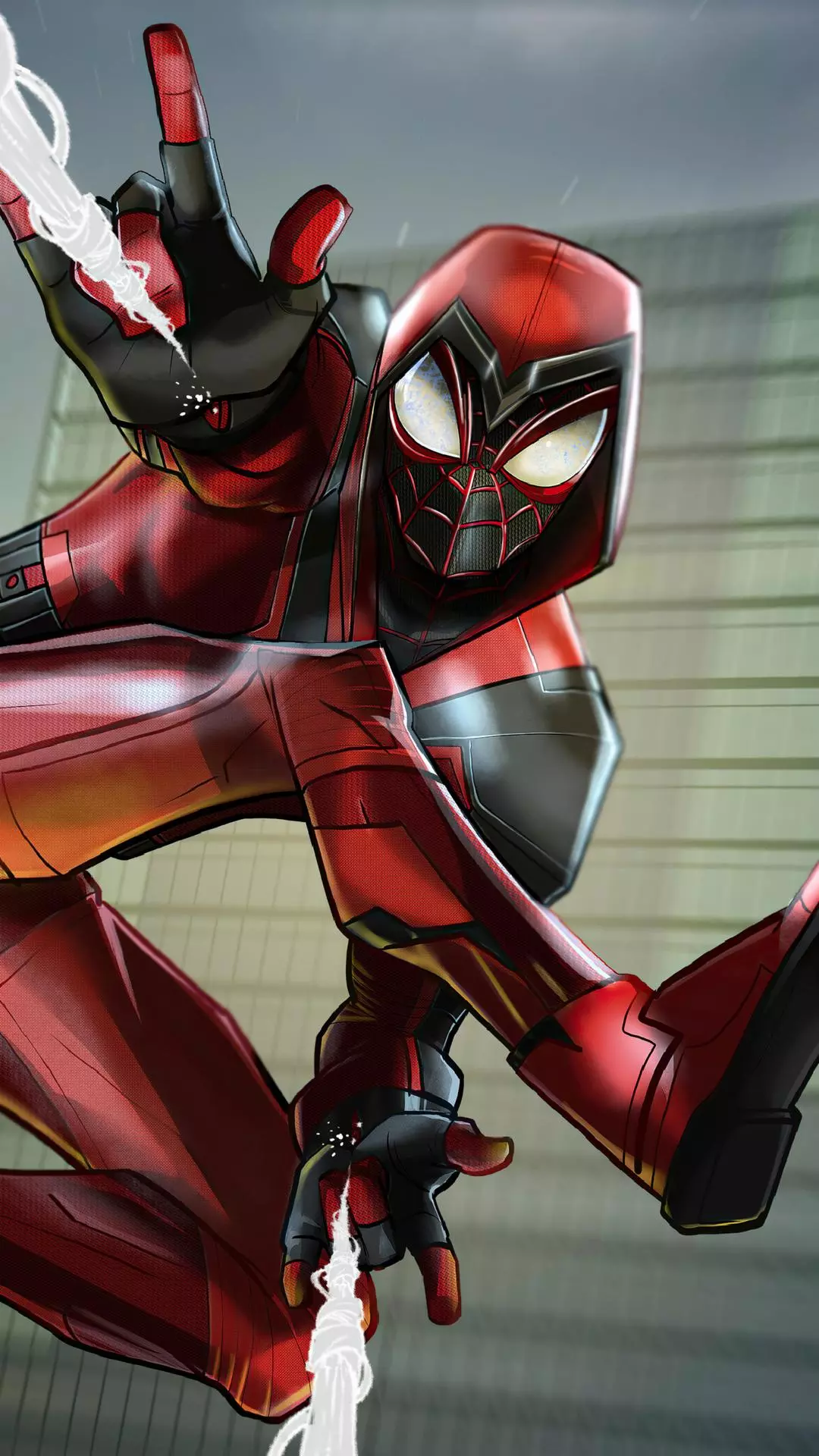 Spider-Man and Deadpool In Action