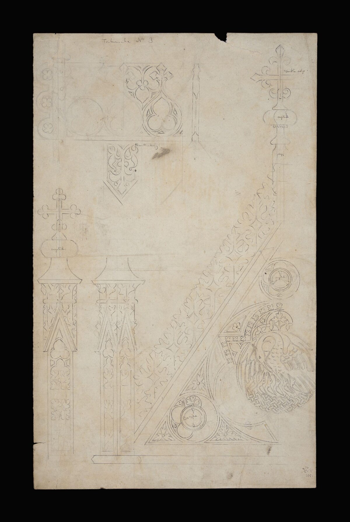 Gothic Architectural Design Sketches