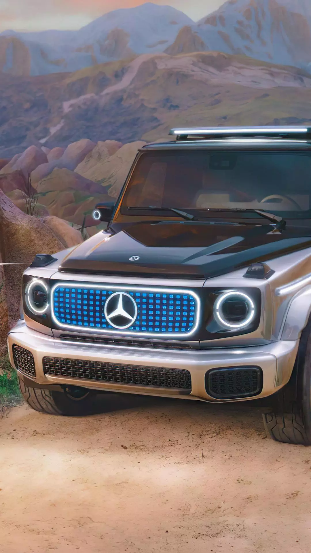 Mercedes Electric G-Class Off-Road
