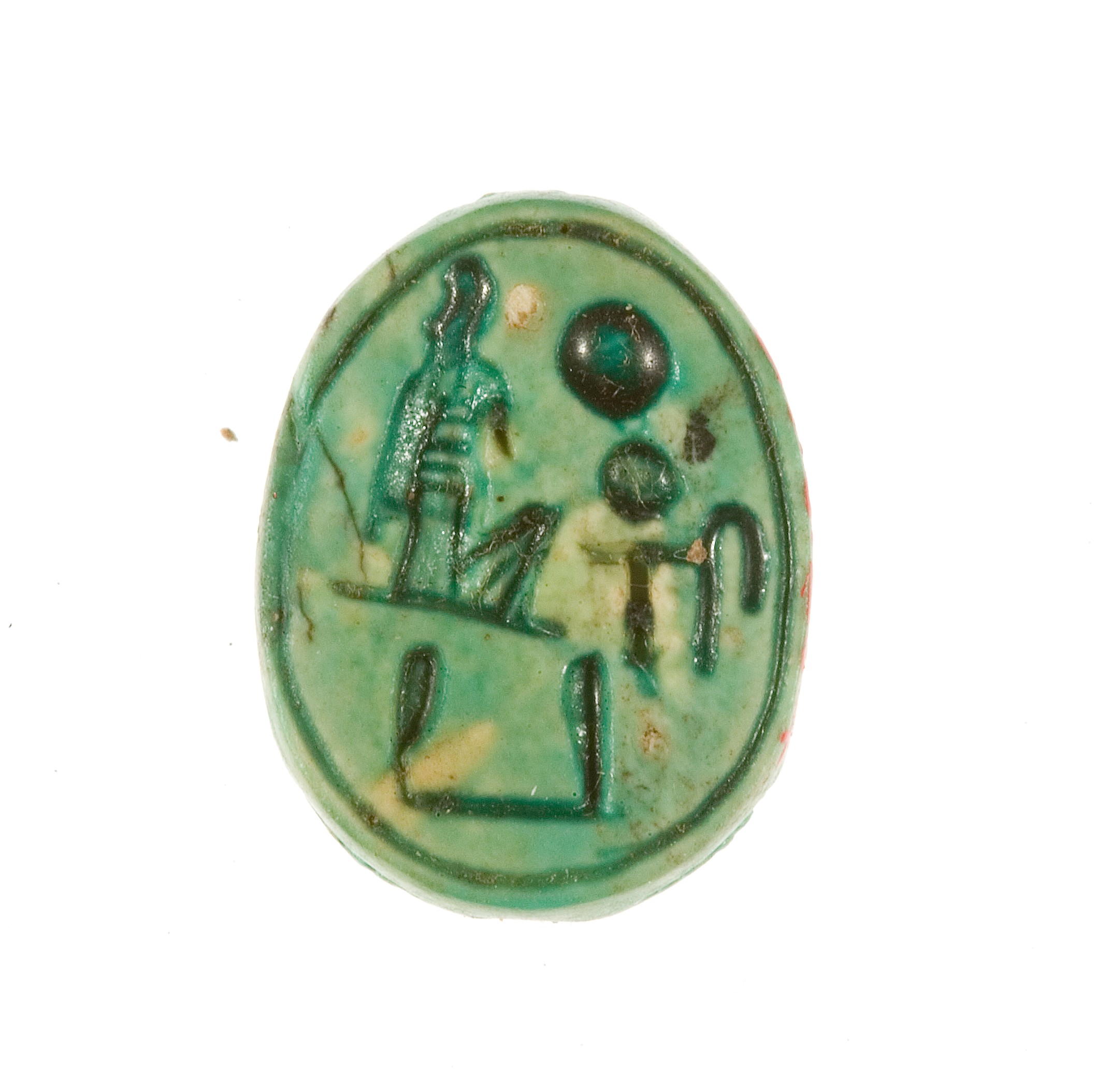 Egyptian Scarab Seal with Hieroglyphs — History