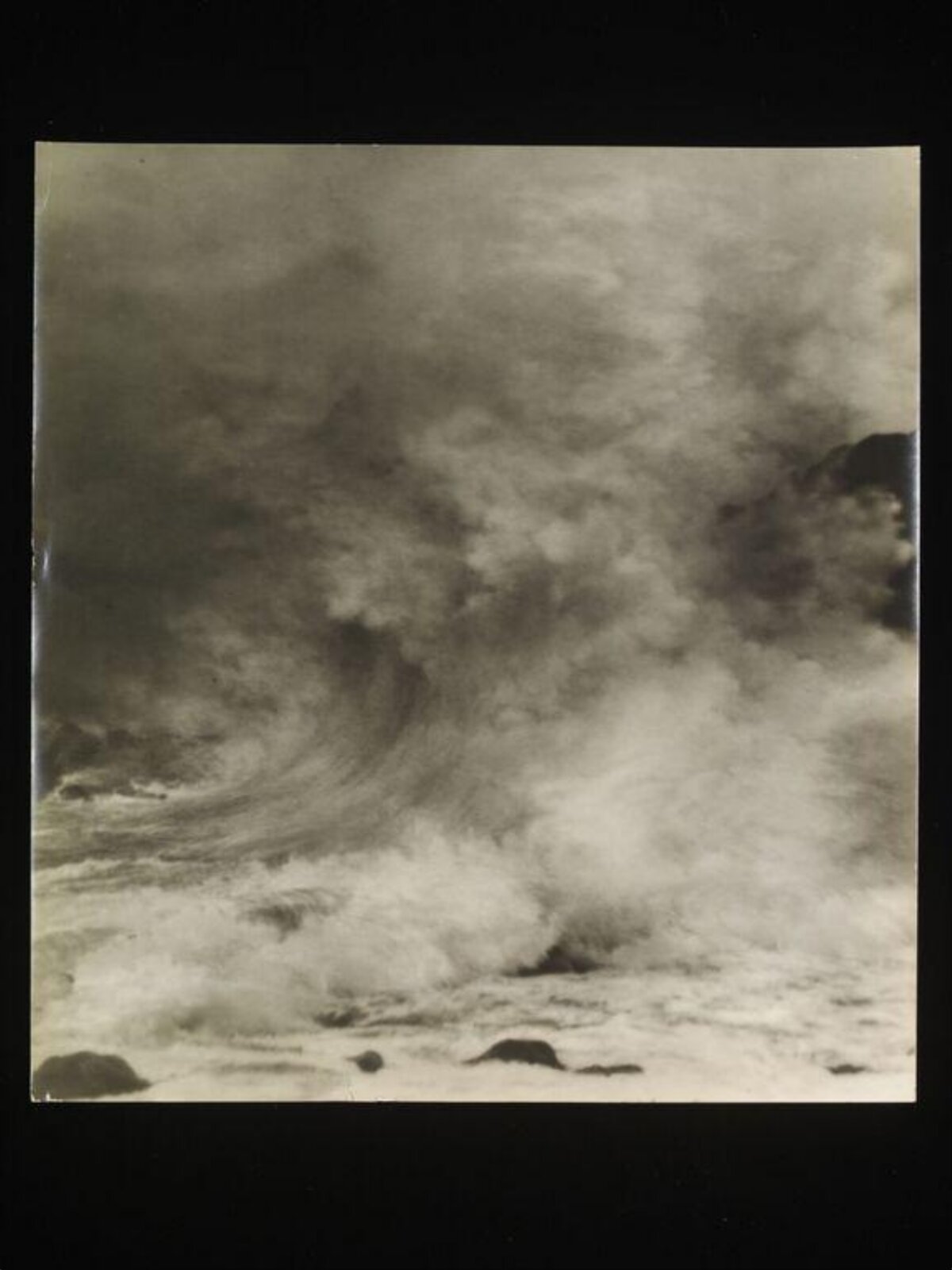 Stormy Crashing Wave Seascape