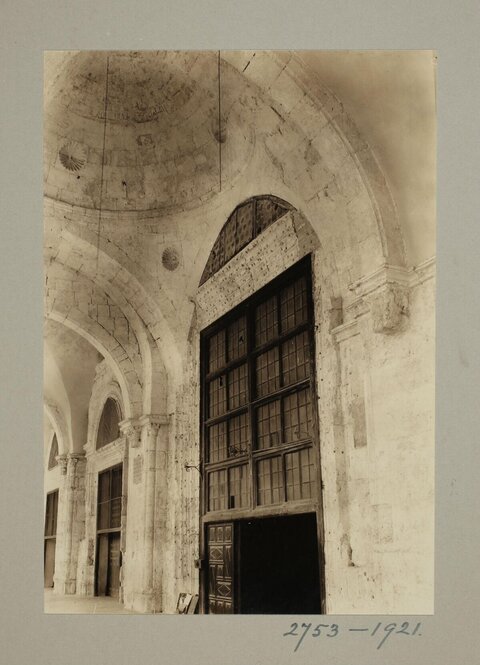 Vintage Stone Arcade Interior View