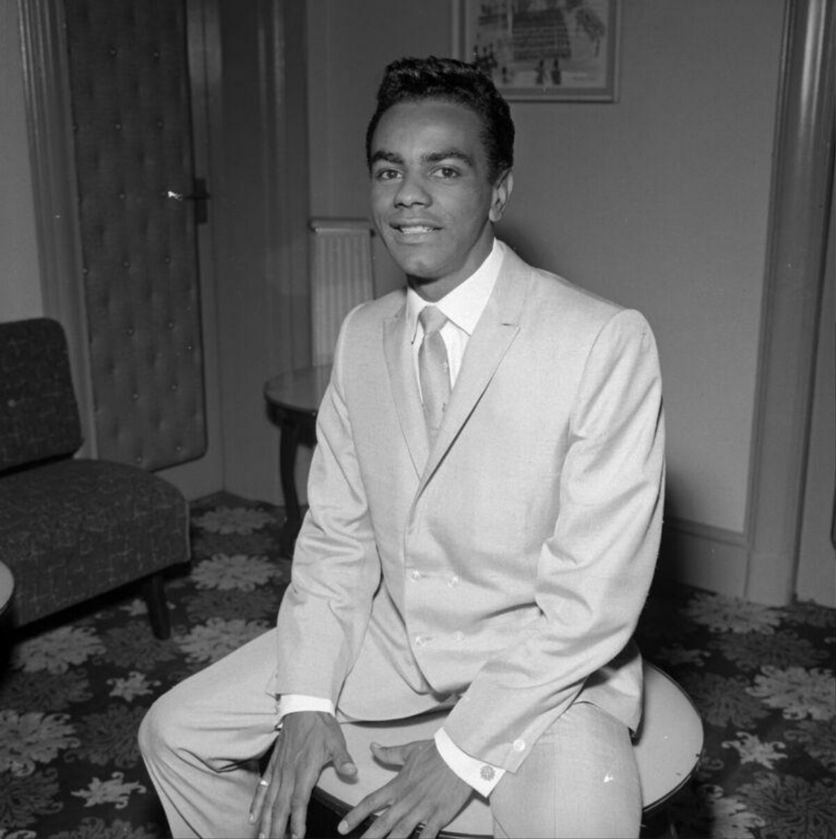 Vintage Portrait of Johnny Mathis