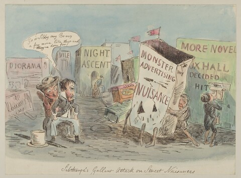 Sibthorpe's Attack on Street Nuisances
