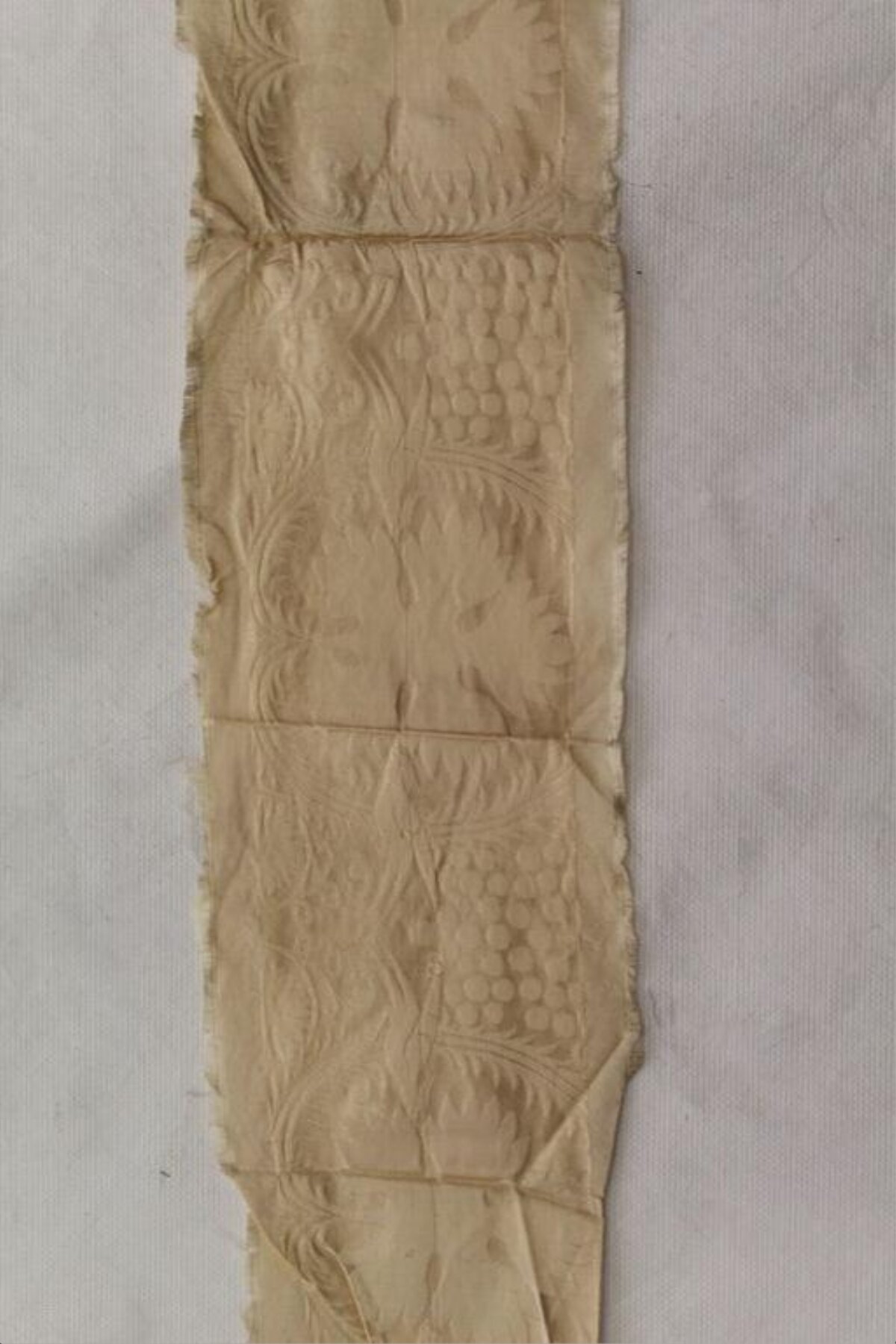 Vintage Embossed Fabric Fragment