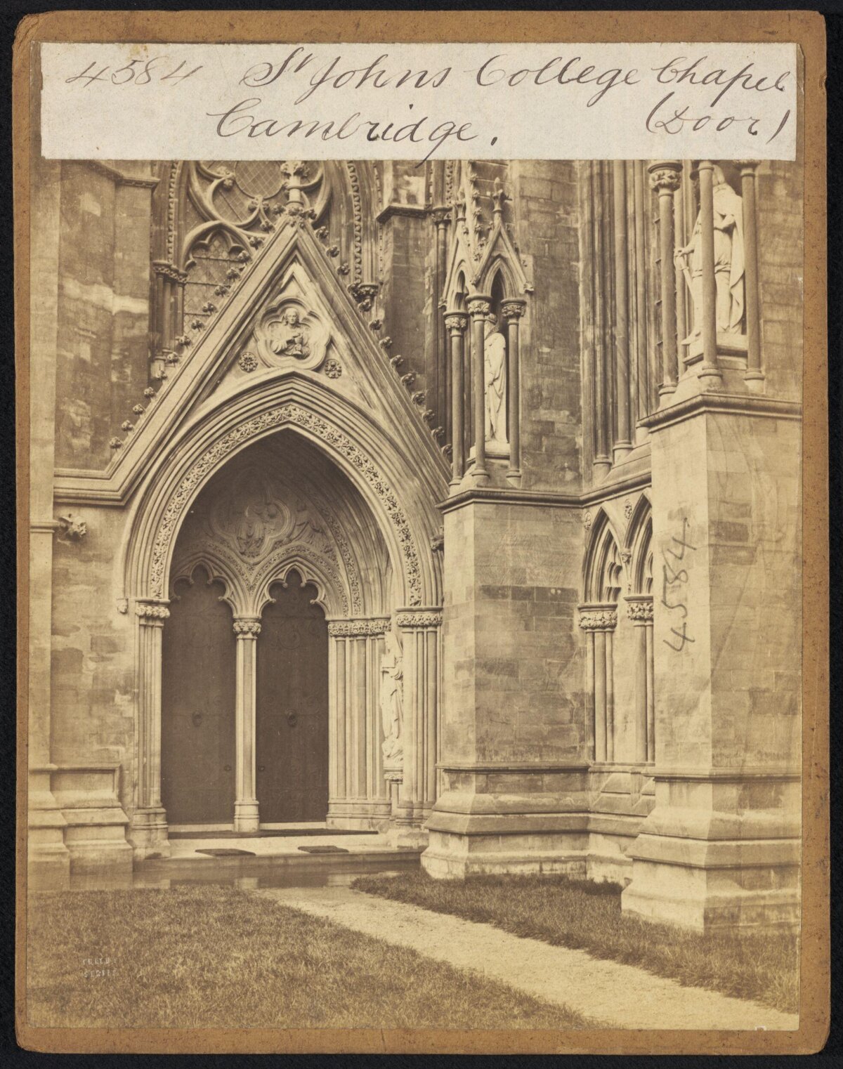 St John's College Chapel Door, Cambridge