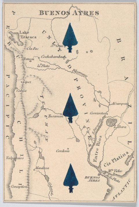 Antique Map of Buenos Ayres